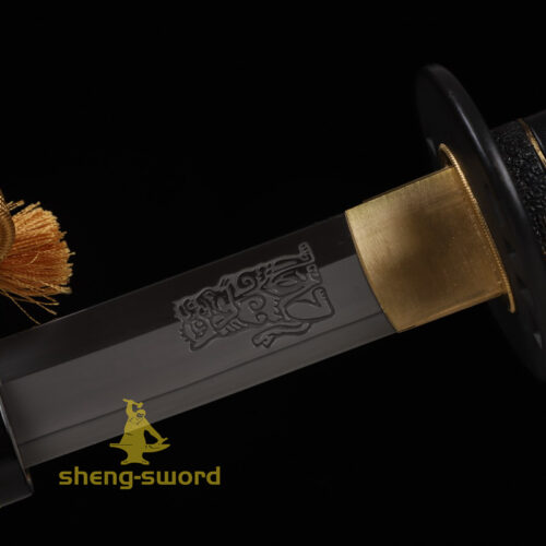 Clay Tempered L6 Steel The Bride's (Uma Thurman) Bloodied Hattori Hanzo Sword