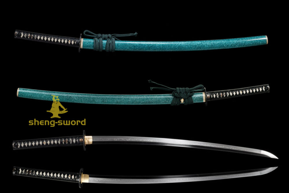 Clay Tempered Choji Hamon Blade Japanese Katana Ashikaga Takauji Sword