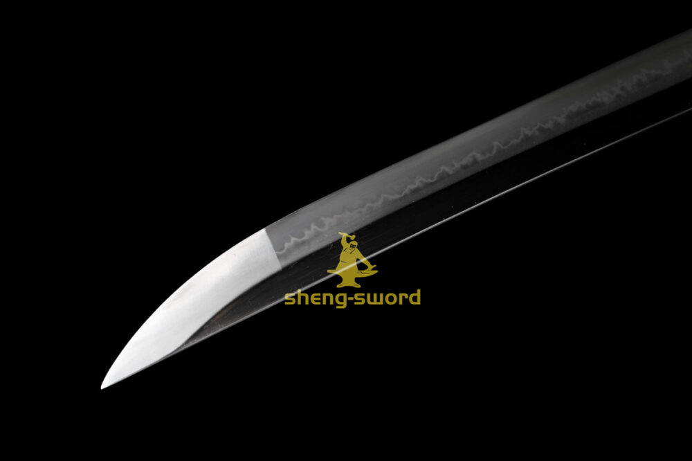 Clay Tempered Choji Hamon Blade Japanese Katana Ashikaga Takauji Sword