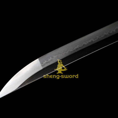 Clay Tempered Choji Hamon Blade Japanese Katana Ashikaga Takauji Sword
