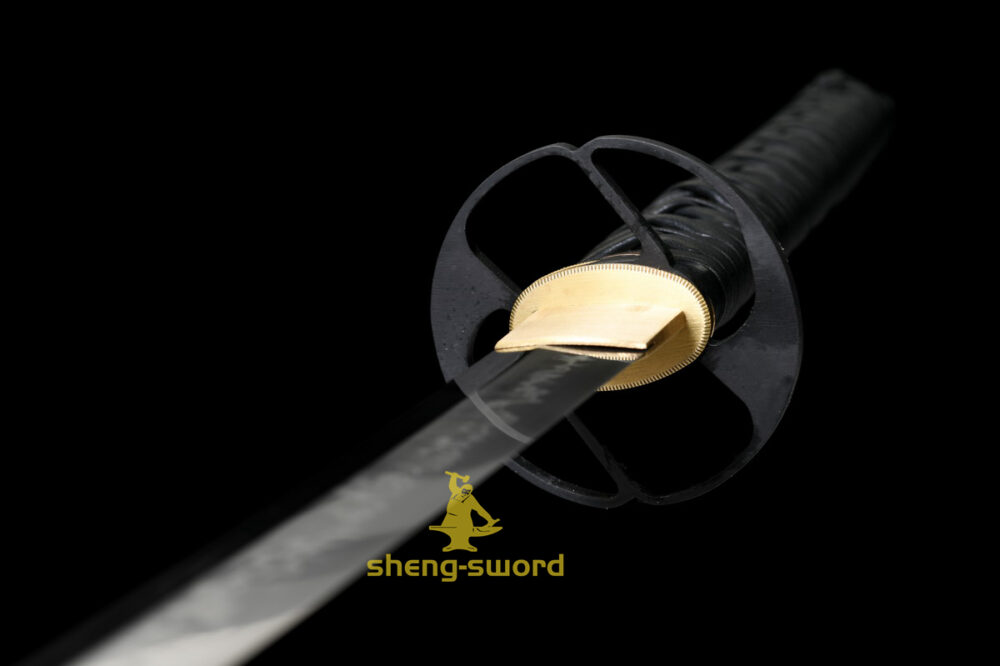 Clay Tempered Choji Hamon Blade Japanese Katana Ashikaga Takauji Sword