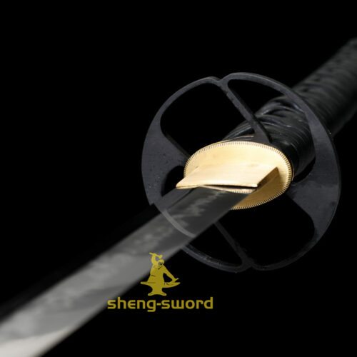 Clay Tempered Choji Hamon Blade Japanese Katana Ashikaga Takauji Sword