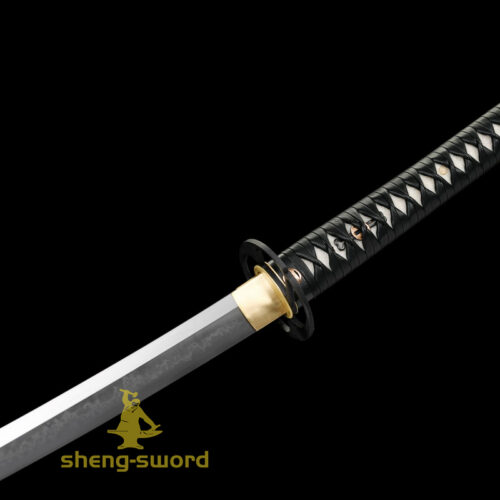 Clay Tempered Choji Hamon Blade Japanese Katana Ashikaga Takauji Sword