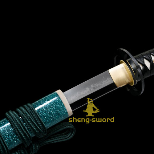 Clay Tempered Choji Hamon Blade Japanese Katana Ashikaga Takauji Sword
