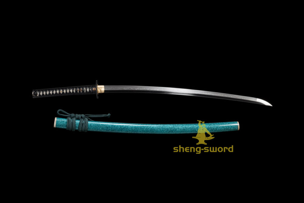 Clay Tempered Choji Hamon Blade Japanese Katana Ashikaga Takauji Sword