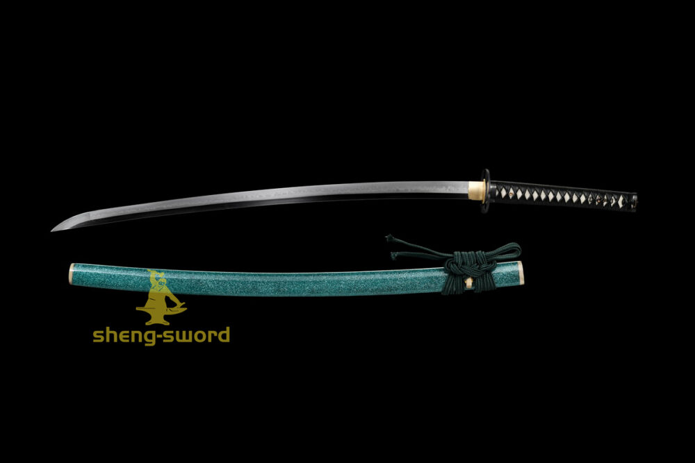 Clay Tempered Choji Hamon Blade Japanese Katana Ashikaga Takauji Sword