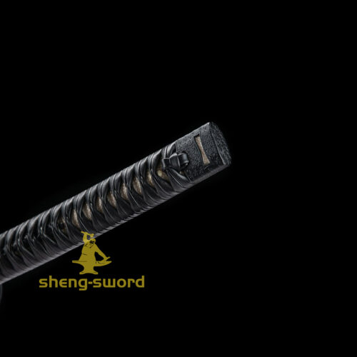 TOP Class Japanese Shinken Katana Clay Tempered Tamahagane Steel Choji Hamon Sword