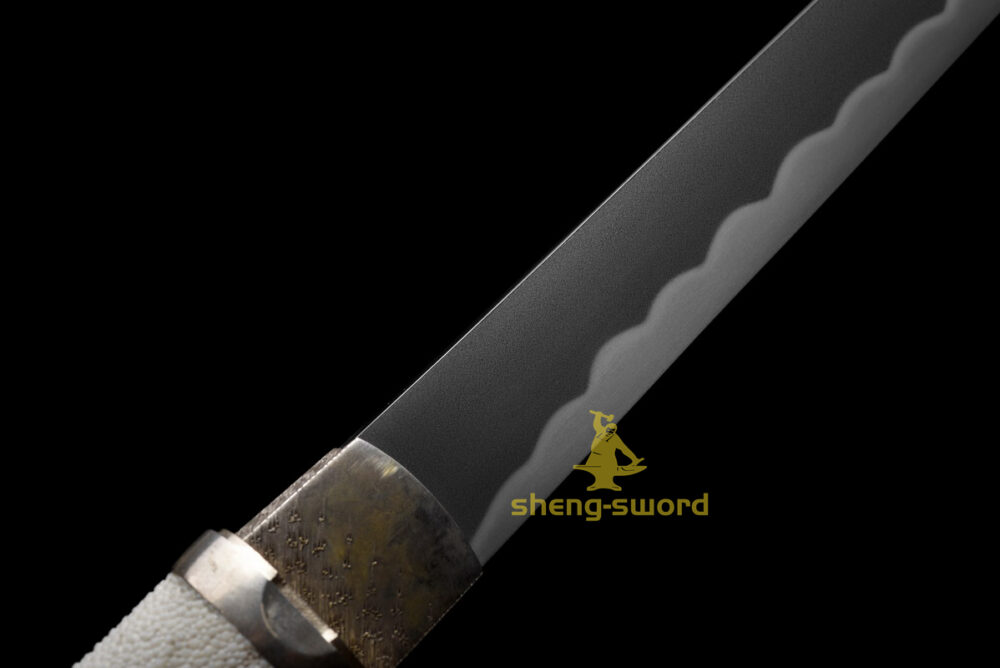 Top Class Handmade Japanese Aikuchi Tanto Tamahagane Steel Sword