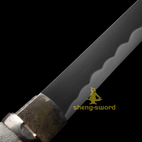 Top Class Handmade Japanese Aikuchi Tanto Tamahagane Steel Sword