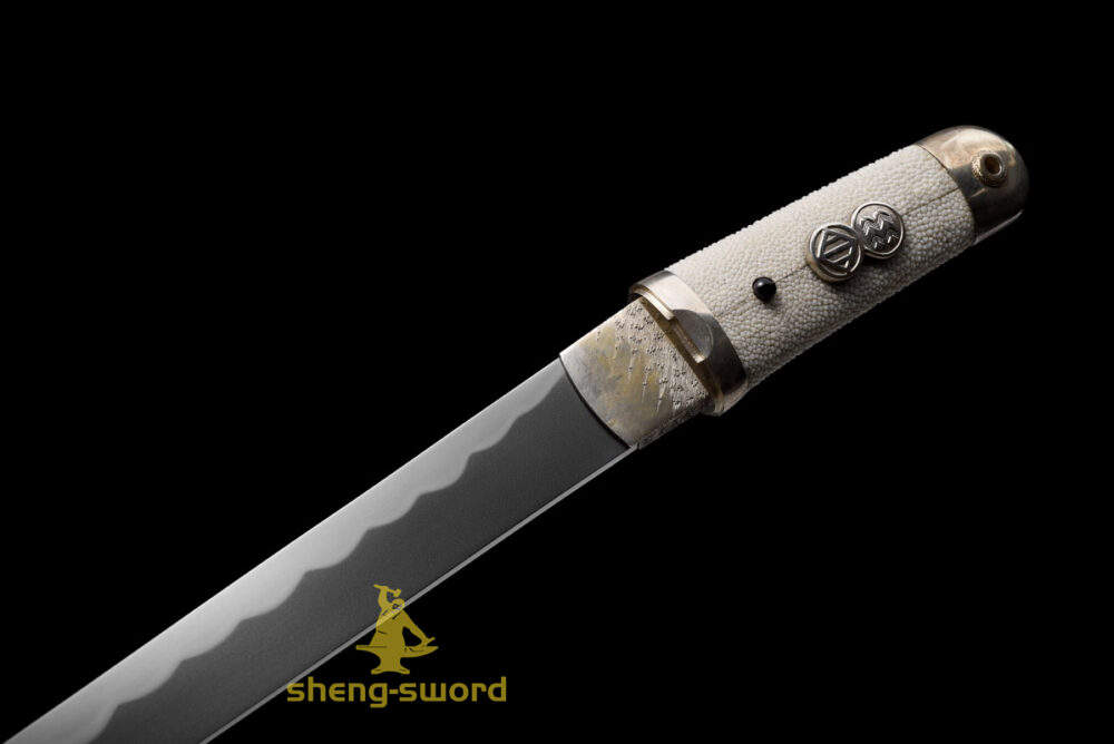 Top Class Handmade Japanese Aikuchi Tanto Tamahagane Steel Sword