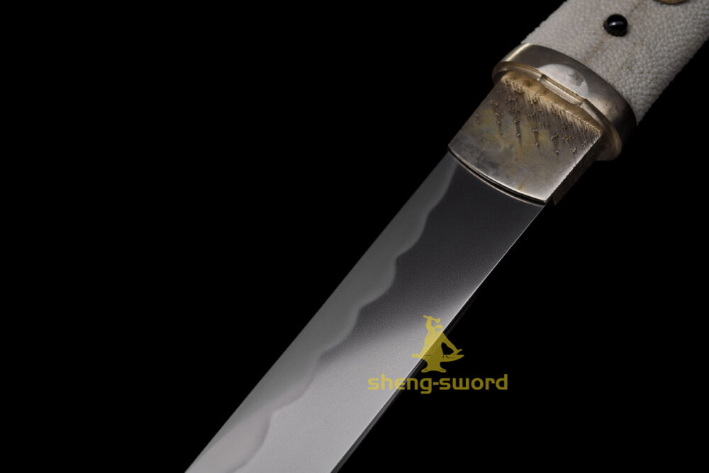 Top Class Handmade Japanese Aikuchi Tanto Tamahagane Steel Sword
