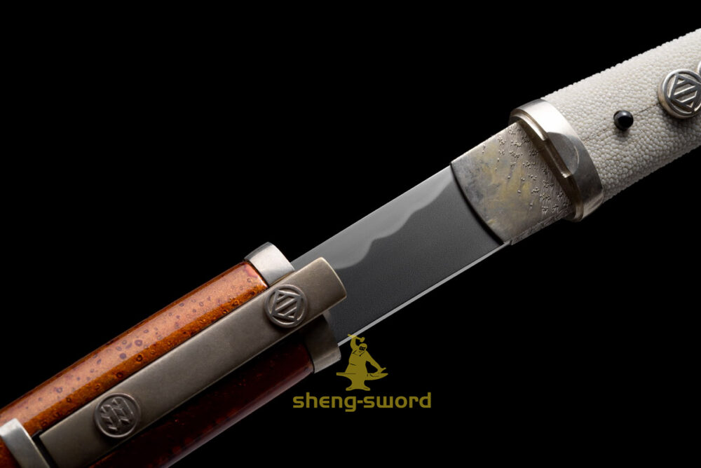 Top Class Handmade Japanese Aikuchi Tanto Tamahagane Steel Sword