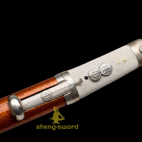 Top Class Handmade Japanese Aikuchi Tanto Tamahagane Steel Sword