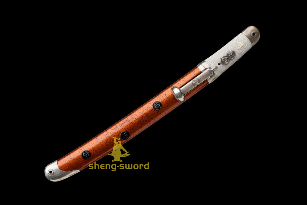 Top Class Handmade Japanese Aikuchi Tanto Tamahagane Steel Sword