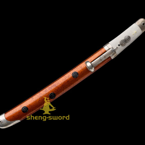 Top Class Handmade Japanese Aikuchi Tanto Tamahagane Steel Sword