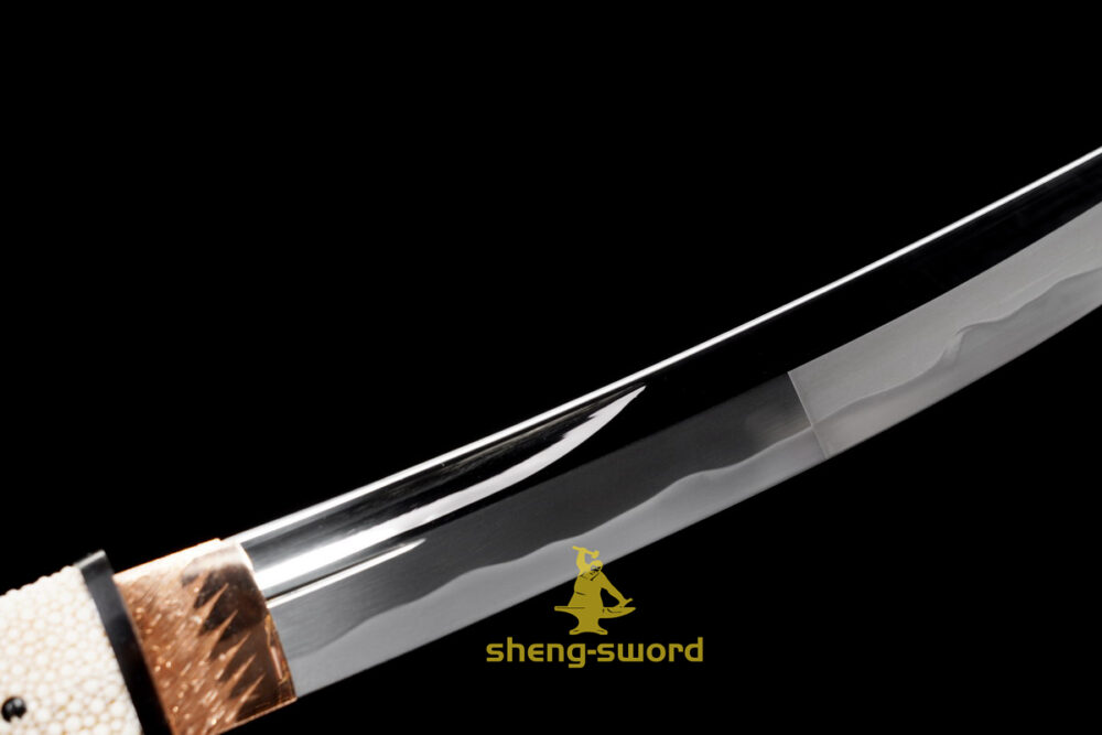 Top Class Handmade Japanese Aikuchi Tanto S7 Steel Sword