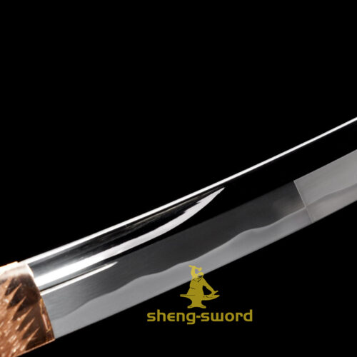 Top Class Handmade Japanese Aikuchi Tanto S7 Steel Sword