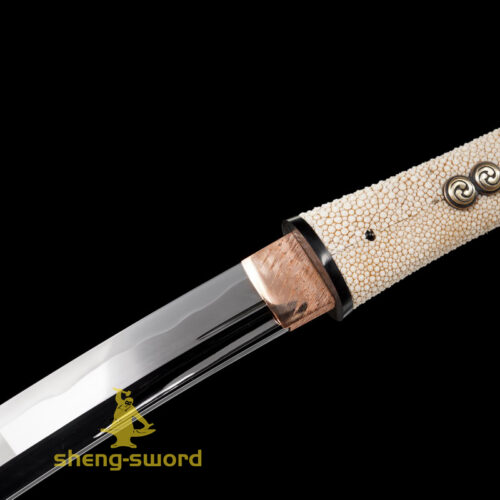 Top Class Handmade Japanese Aikuchi Tanto S7 Steel Sword