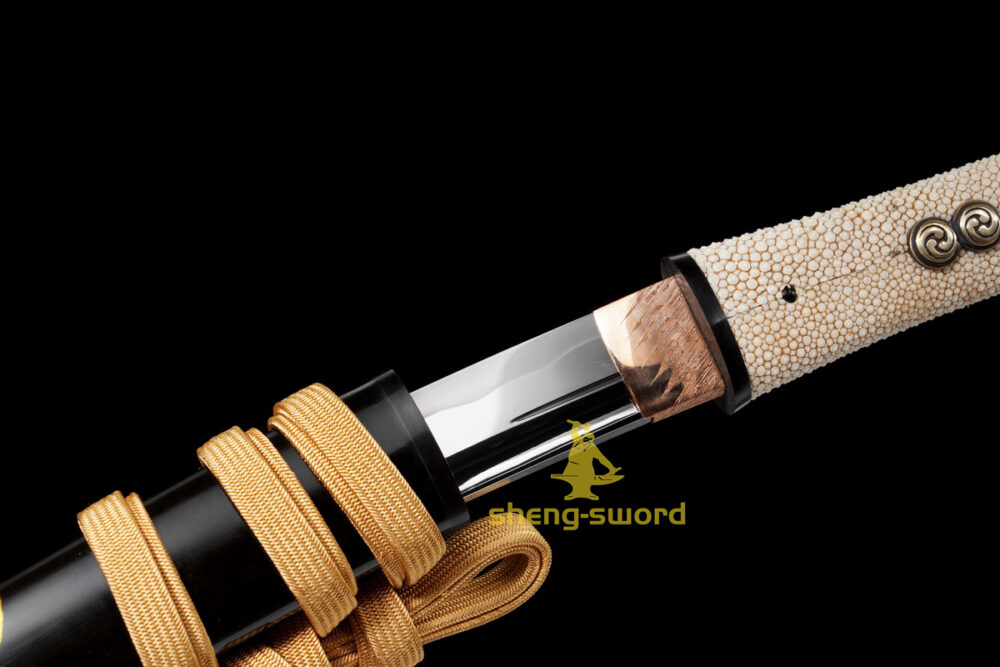 Top Class Handmade Japanese Aikuchi Tanto S7 Steel Sword