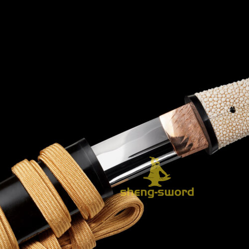 Top Class Handmade Japanese Aikuchi Tanto S7 Steel Sword