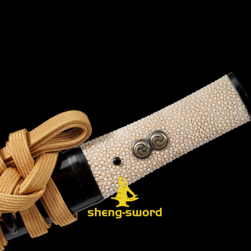 Top Class Handmade Japanese Aikuchi Tanto S7 Steel Sword