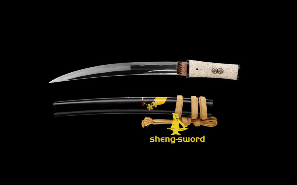 Top Class Handmade Japanese Aikuchi Tanto S7 Steel Sword