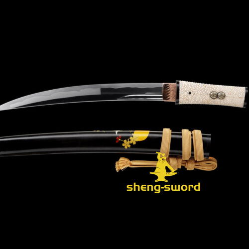 Top Class Handmade Japanese Aikuchi Tanto S7 Steel Sword
