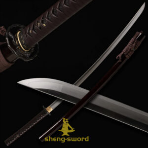 Clay Tempered Choji Hamon Blade Japanese Katana Ashikaga Takauji Sword