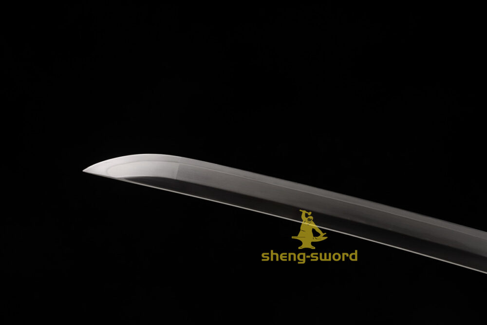 High Class Japanese Nodachi Katana Clay Tempered T10 Steel Full Tang Blade Sword Squirrel Tsuba