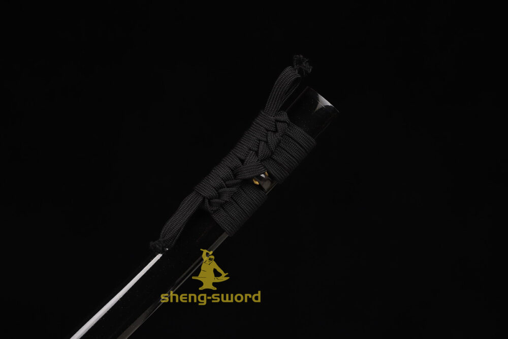 High Class Japanese Samurai Katana Clay Tempered L6 Steel Full Tang Blade Sword Squirrel Tsuba