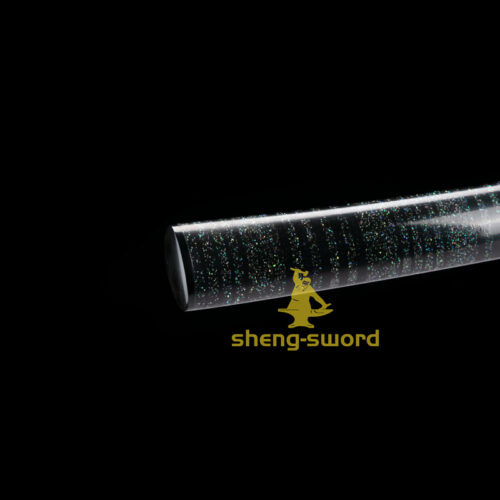 TOP Class Japanese Shinken Katana Clay Tempered Tamahagane Steel Choji Hamon Sword Nakago Kashirae