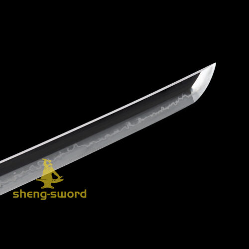 TOP Class Japanese Tachi Katana Clay Tempered T-10 Steel Choji Hamon Sword