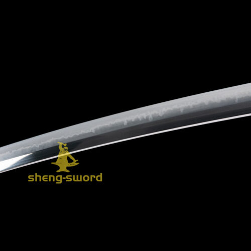 TOP Class Japanese Tachi Katana Clay Tempered T-10 Steel Choji Hamon Sword
