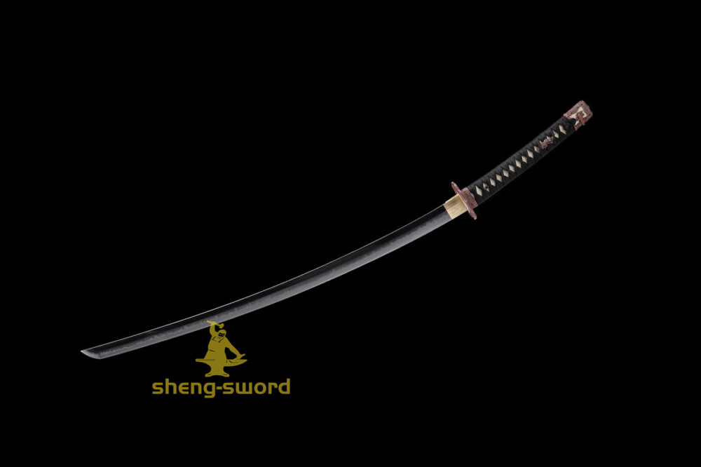TOP Class Japanese Tachi Katana Clay Tempered T-10 Steel Choji Hamon Sword