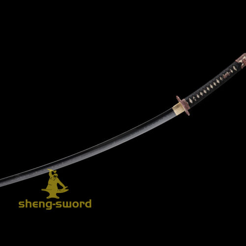 TOP Class Japanese Tachi Katana Clay Tempered T-10 Steel Choji Hamon Sword