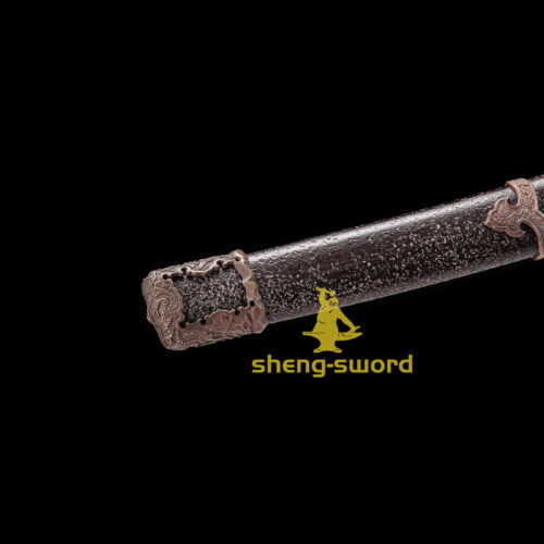 TOP Class Japanese Tachi Katana Clay Tempered T-10 Steel Choji Hamon Sword