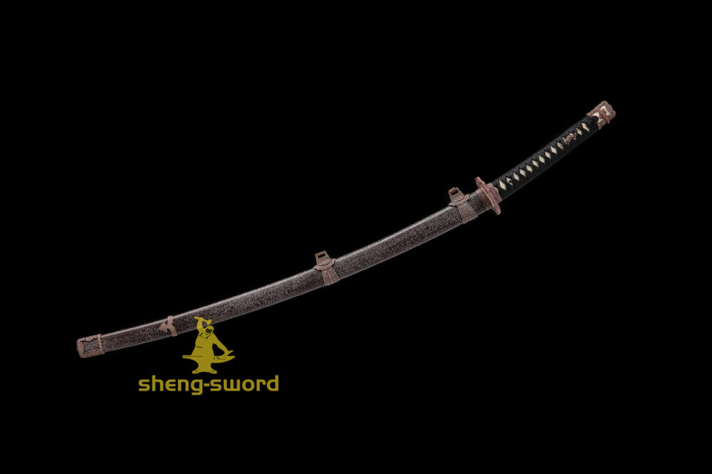 TOP Class Japanese Tachi Katana Clay Tempered T-10 Steel Choji Hamon Sword