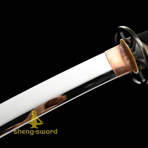 High Class Japanese Shinken Katana Clay Tempered S7 Steel Shine Blade Heavy Cutting sword