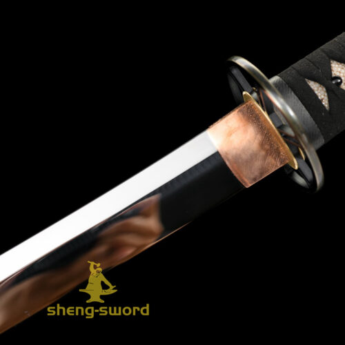 High Class Japanese Shinken Katana Clay Tempered S7 Steel Shine Blade Heavy Cutting sword