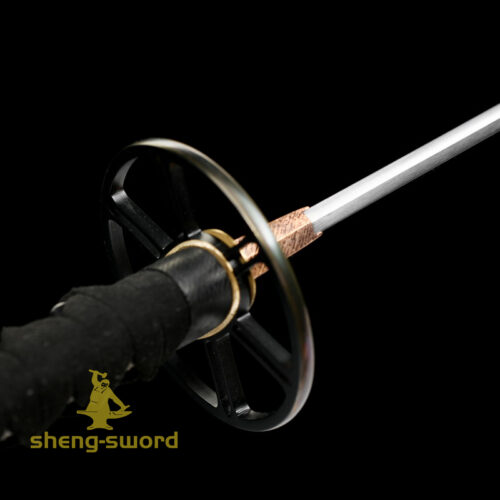 High Class Japanese Shinken Katana Clay Tempered S7 Steel Shine Blade Heavy Cutting sword