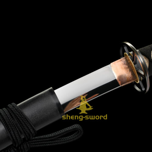 High Class Japanese Shinken Katana Clay Tempered S7 Steel Shine Blade Heavy Cutting sword