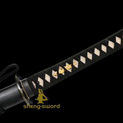 High Class Japanese Shinken Katana Clay Tempered S7 Steel Shine Blade Heavy Cutting sword