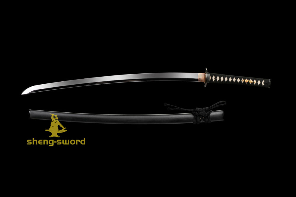 High Class Japanese Shinken Katana Clay Tempered S7 Steel Shine Blade Heavy Cutting sword
