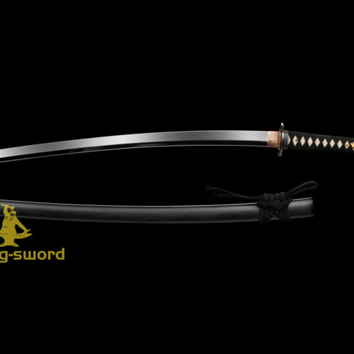 High Class Japanese Shinken Katana Clay Tempered S7 Steel Shine Blade Heavy Cutting sword
