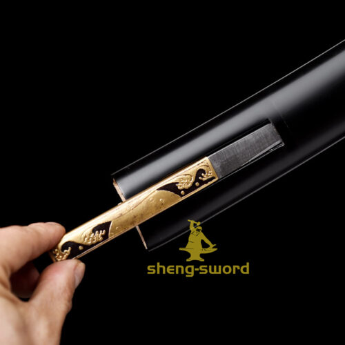 High Class Japanese Yamatori Sanchomo Katana Clay Tempered T-10 Steel Choji Hamon Heavy Cutting sword