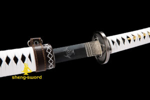Clay Tempered Choji Hamon Blade Japanese Katana Ashikaga Takauji Sword