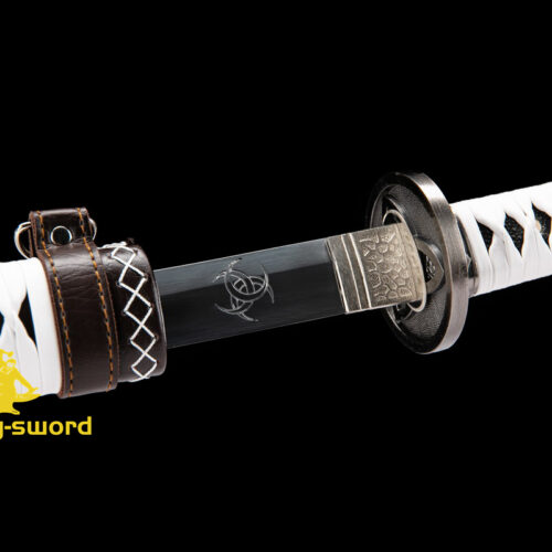 Handmade Walking Dead Katana -Fully Functional of Michonne Samurai Katana Sword 9260 spring steel