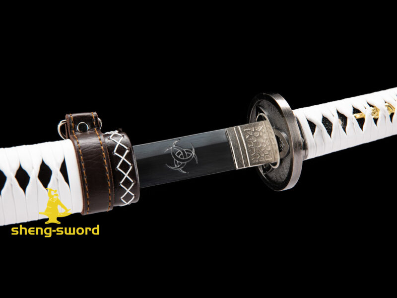 Handmade Walking Dead Katana -Fully Functional of Michonne Samurai Katana Sword 9260 spring steel