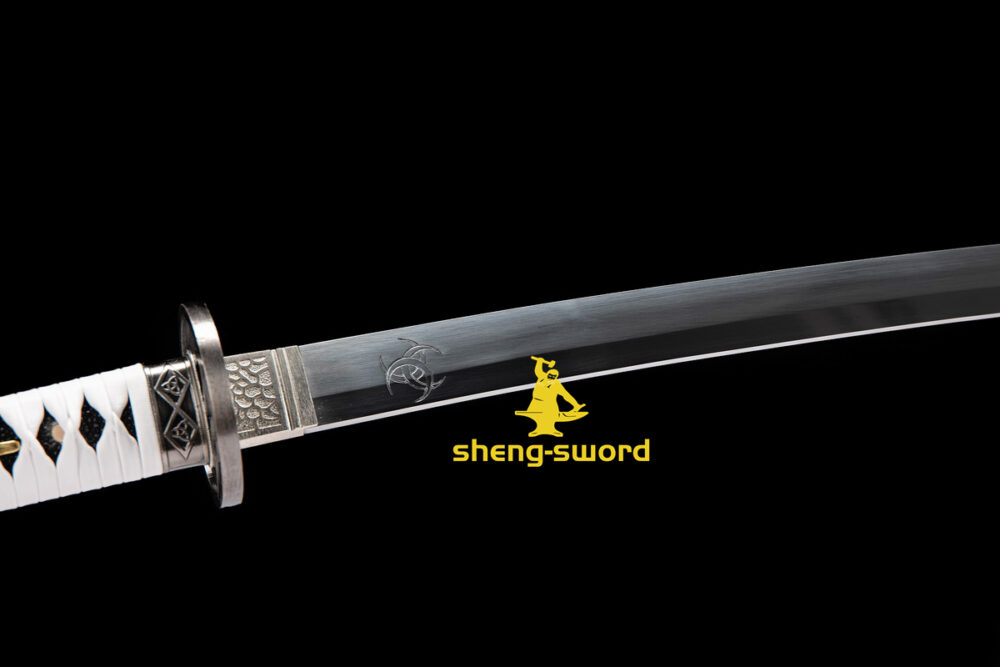 Handmade Walking Dead Katana -Fully Functional of Michonne Samurai Katana Sword 9260 spring steel