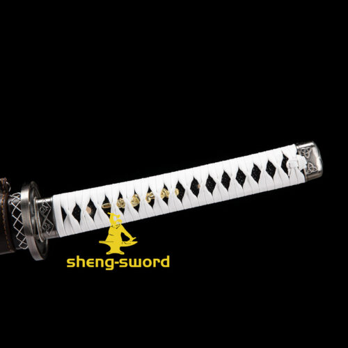 Handmade Walking Dead Katana -Fully Functional of Michonne Samurai Katana Sword 9260 spring steel